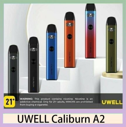 Uwell Caliburn A2咖哩棒A2電子煙主機官網評價說明書